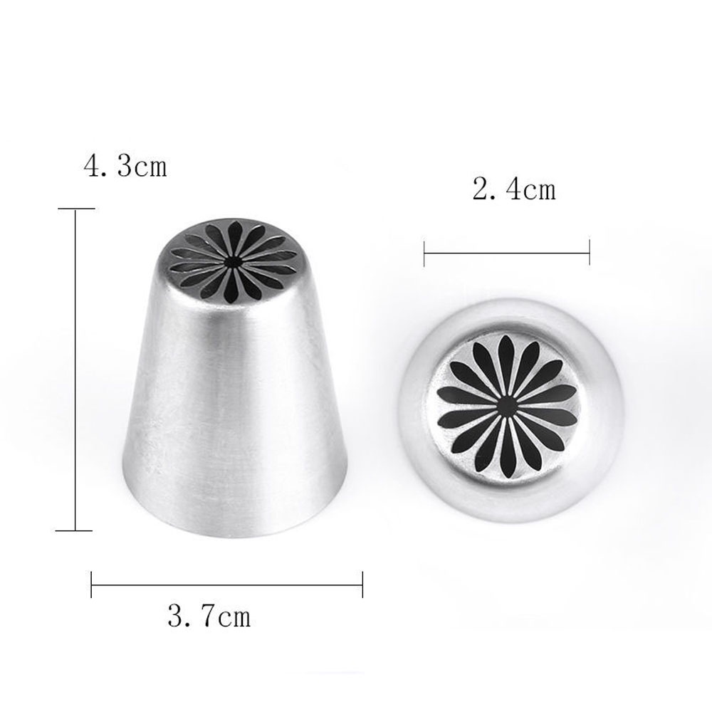 Đui Bắt Bông Kem Làm Bánh Bằng Thép Không Gỉ