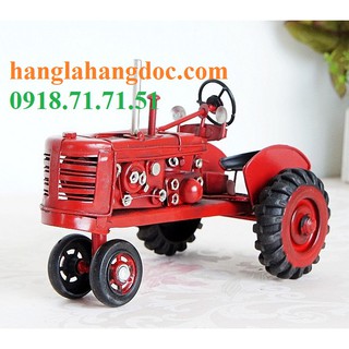 Mô hình xe máy cày (công nông) bằng kim loại, trang trí độc đáo & lạ mắt