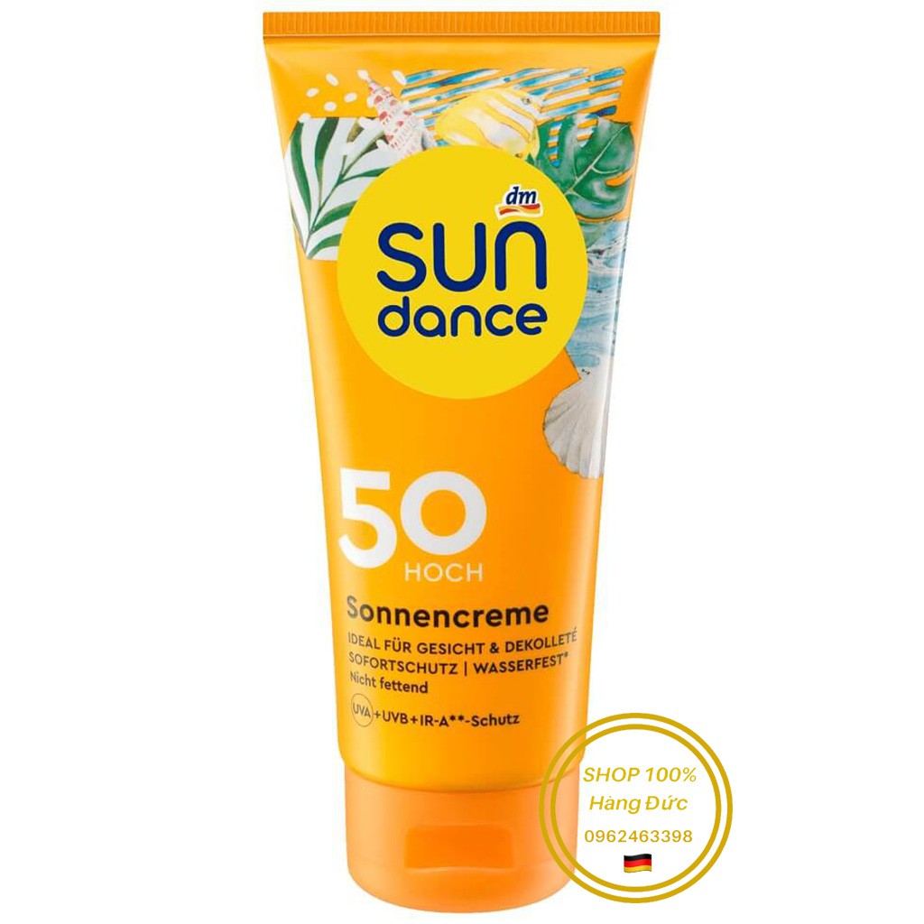 Kem chống nắng Sundance 50 hoch SPF 50 Sun dance - Hàng Đức 100%