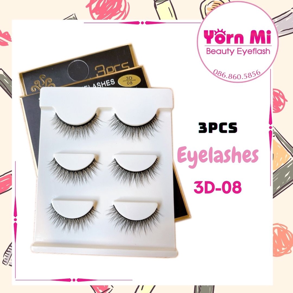 LÔNG MI CHỒN 3D-08 CAO CẤP