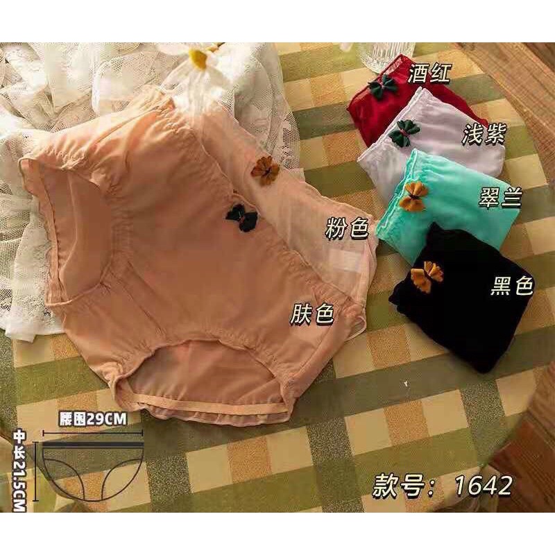 QUẦN LÓT LƯỚI TÀNG HÌNH ĐÍNH NƠ