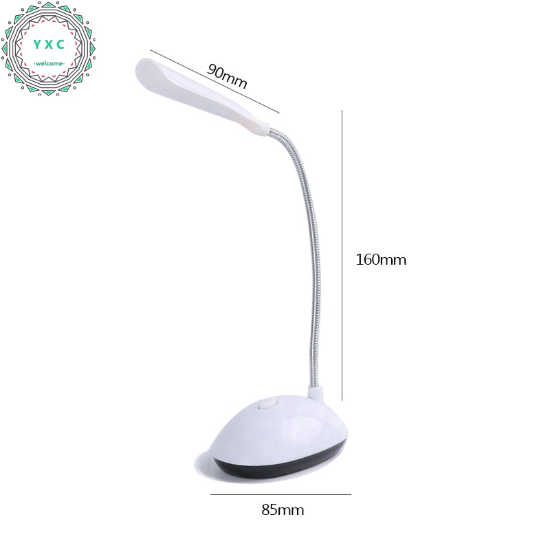 Đèn LED để bàn linh hoạt bảo vệ mắt cho trẻ dùng pin AAA