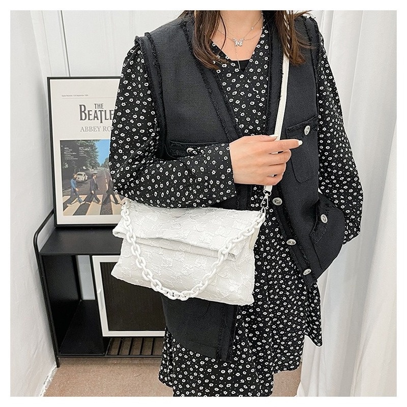 Túi Đeo Chéo Phối Dây Xích Phong Cách Mới Mùa Hè NB00135 2022