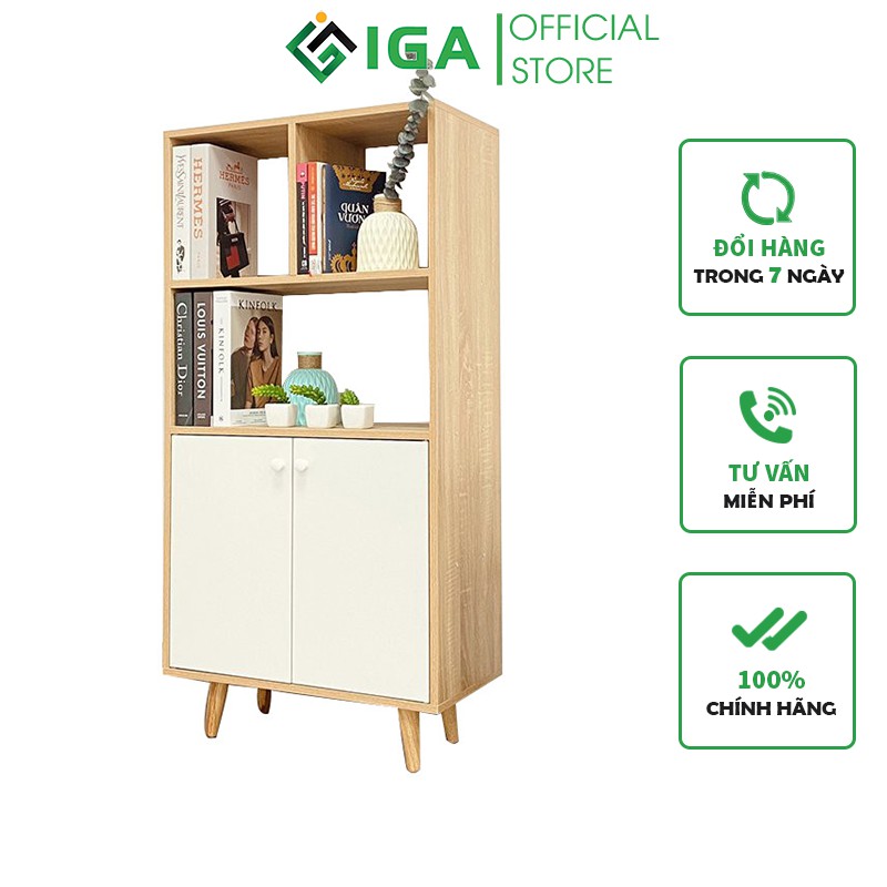 Tủ Sách IGA Đa Năng Effect Phong Cách Nordic - GP106