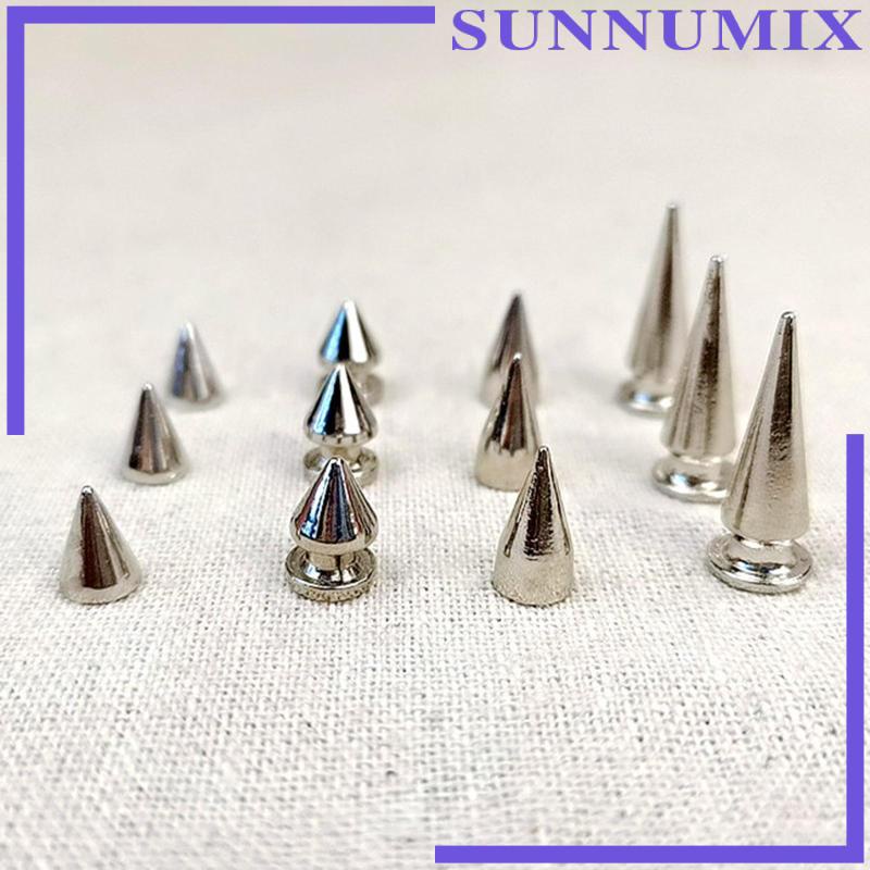 Set 80 Đinh Tán Hình Nón Dùng Để Làm Đồ Da DIY