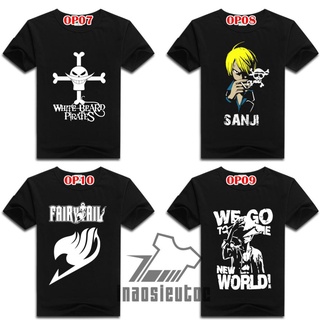 4 mẫu áo phông One Piece, Fairy Tail in hình đẹp ⚡ SALE 50% ⚡Áo Anime đẹp giá TỐT chất lượng thời trang nam