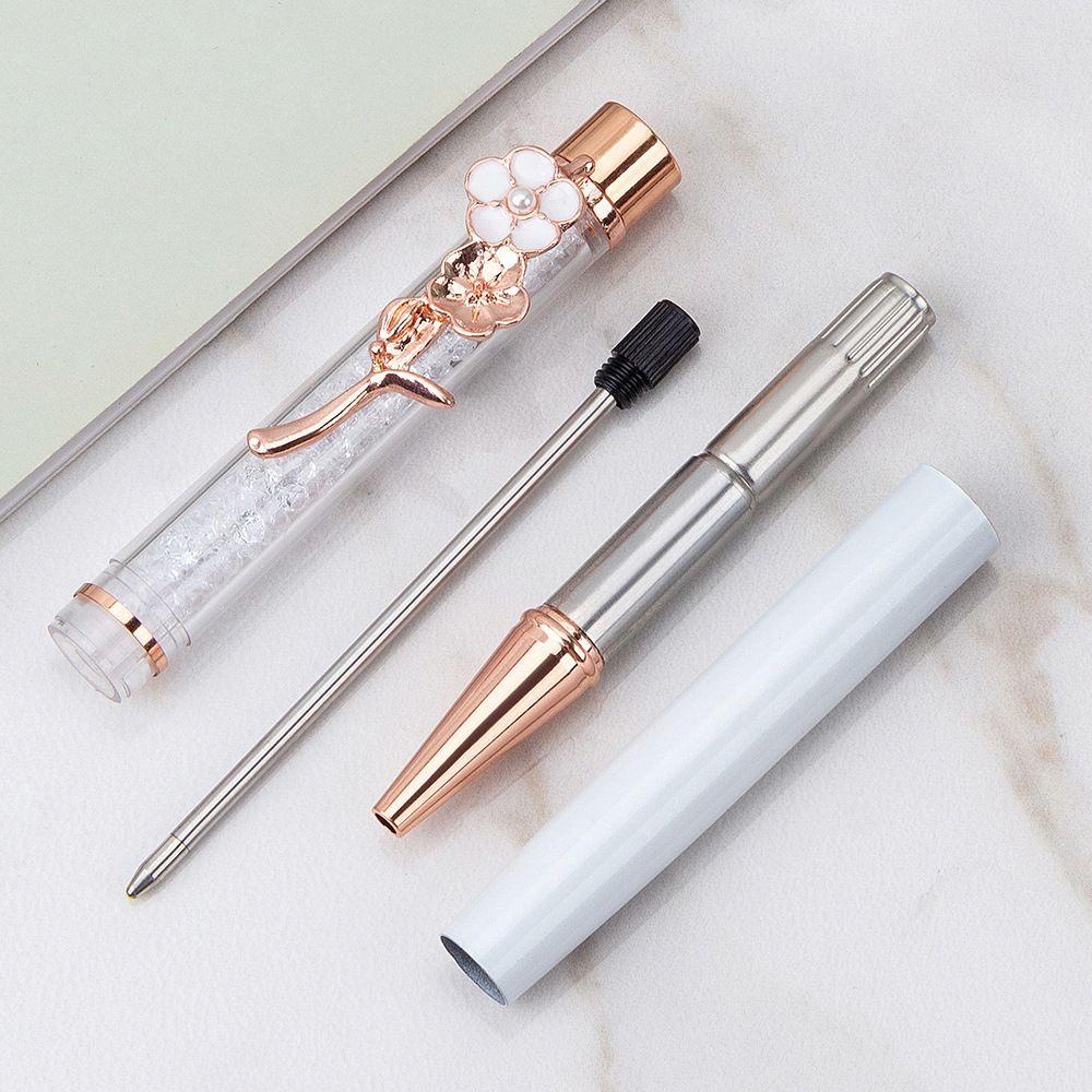 1 Bút Ký Tên Bằng Kim Loại Đồng Hình Hoa Dầu Đám Cưới / Trường Học / Văn Phòng Phẩm