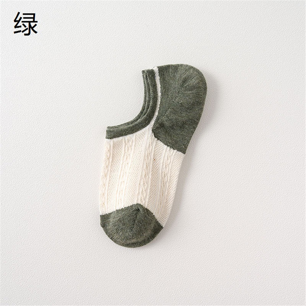 Tất Cotton Chống Trượt Thoáng Khí Dễ Thương Cho Nữ