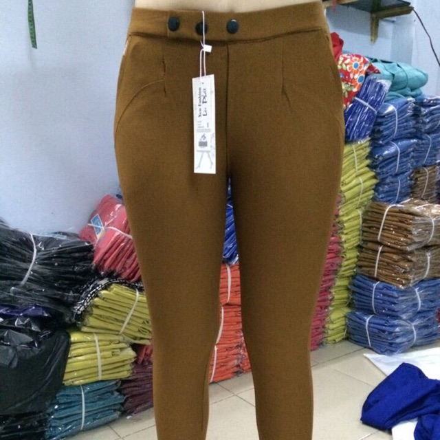 Q cotton lưng thun nút co giãn 4 chiều