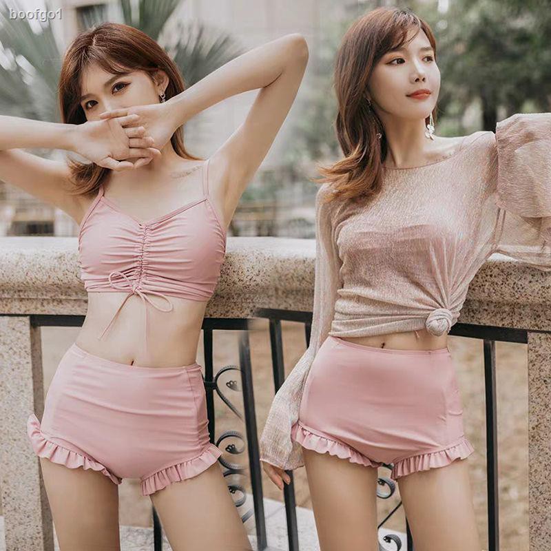 Bộ Đồ Bơi Tay Dài Chống Nắng Phong Cách Nhật Bản Quyến Rũ Cho Nữ