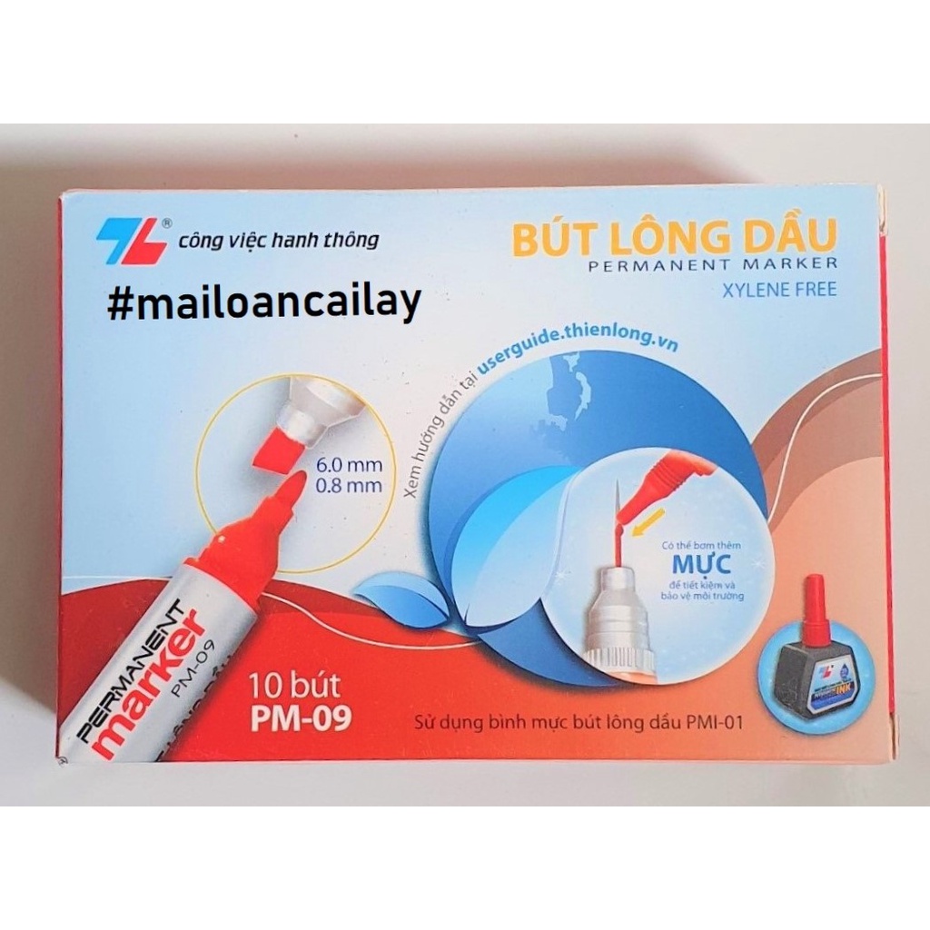 Bút lông dầu Thiên Long PM-04