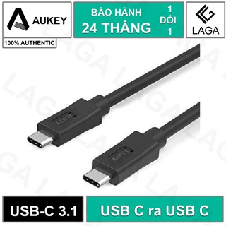 Cáp Sạc Aukey 3.1 USB C ra USB C 0.9M Siêu Bền CB-C2