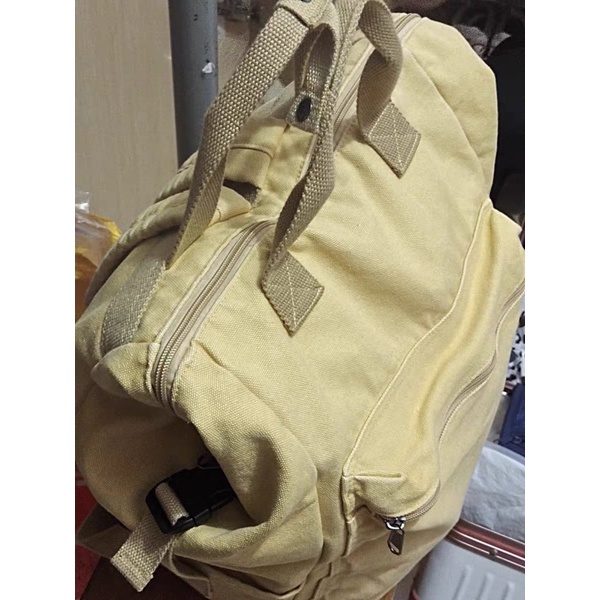 Balo 2 quai hình chữ nhật phong cách Vintage