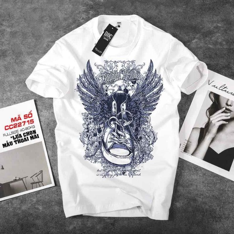 Áo thun có hình các loại unisex nam nữ đủ size S-3XL bigsize < 88kg, áo cá tính, áo hoạt hình | BigBuy360 - bigbuy360.vn