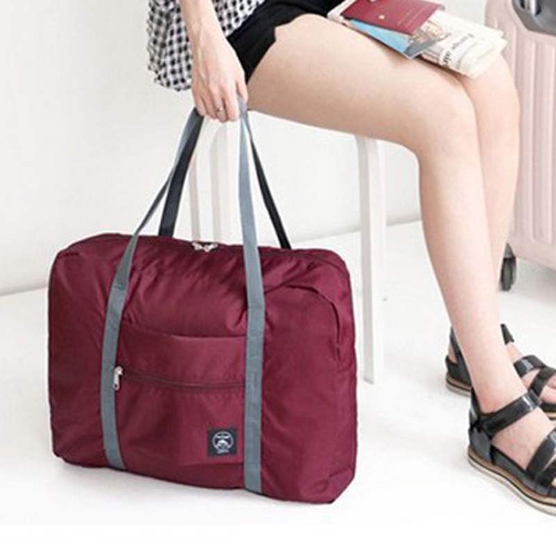 Túi Xách Du Lịch Cỡ Lớn Bằng Nylon Chống Thấm Nước Thiết Kế Mới Thời Trang Cho Nam Và Nữ