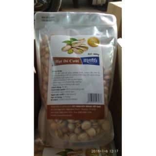 Hạt dẻ cười rang muối Mfood 500g