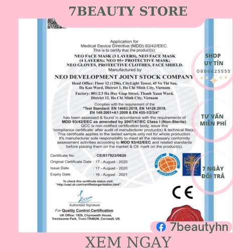 Khẩu Trang Y Tế Kháng Khuẩn 3 lớp set 50 cái, Lọc Bụi Bẩn Và Phòng Dịch