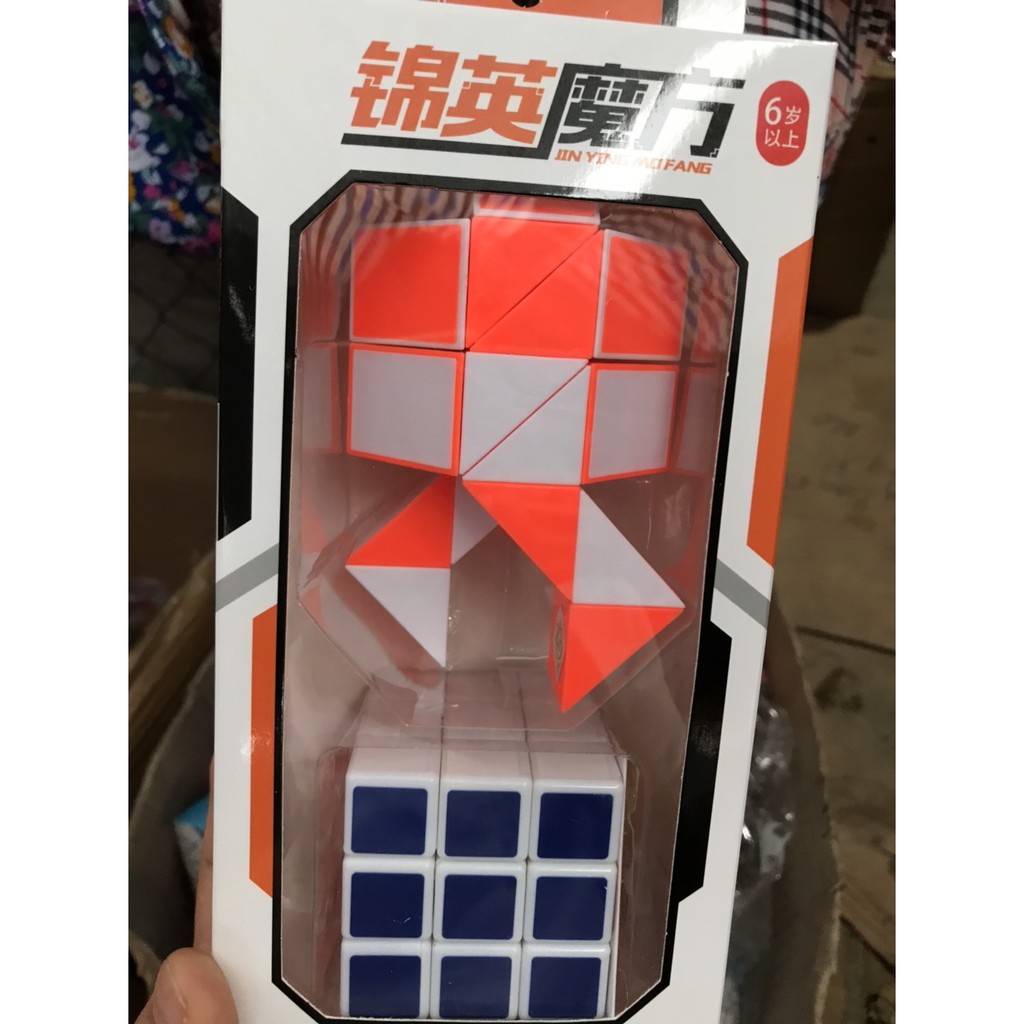 Combo Rubik vuông + dài (Mua 1 được 2)