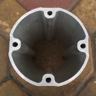 Nhôm ống kỹ thuật D125