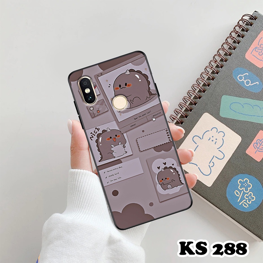 Ốp lưng Xiaomi Mi A1 - Xiaomi Mi A2 - Xiaomi Mi A2 Lite - Ốp in hình khủng long,dinosaur dễ thương