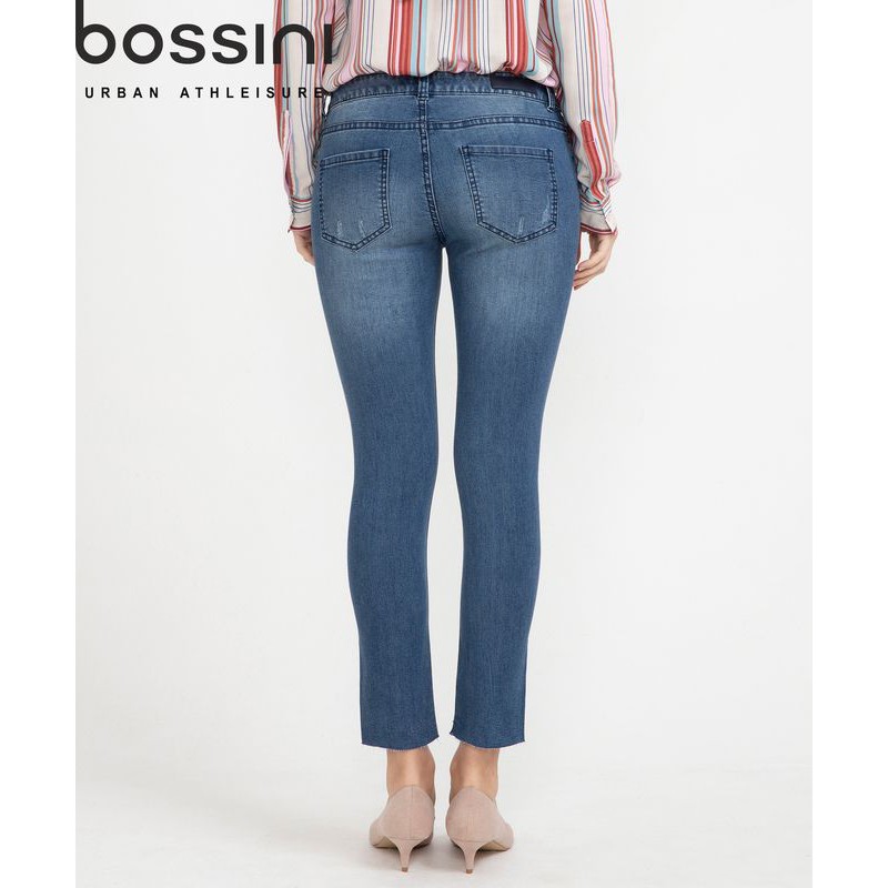 Quần jean 9 tấc thời trang nữ Bossini 524108050