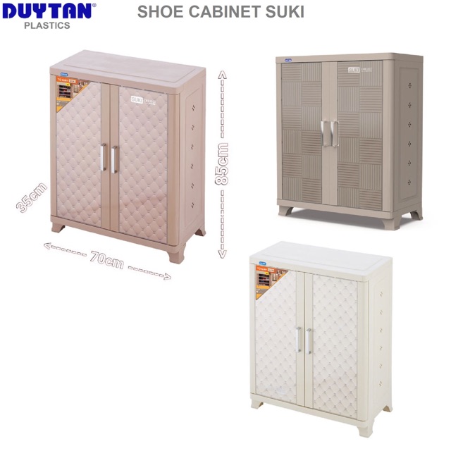 Tủ kệ giày dép Suki Duy Tân 70x35x85cm 4ngăn