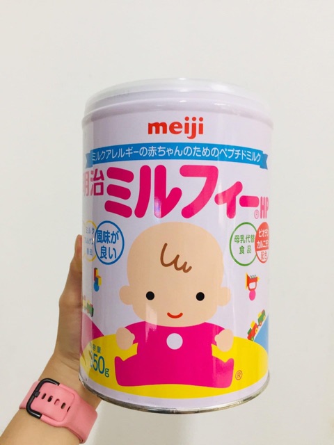 Sữa bột Meiji HP cho bé dị ứng đạm sữa bò 850g nội địa Nhật