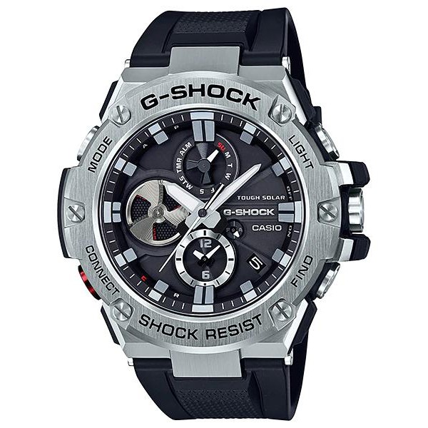 Đồng Hồ Casio Nam Dây Nhựa GSHOCK GST-B100-1ADR Chính Hãng