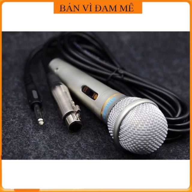 Micro Karaoke Chống Hú, Độ nhạy - hút âm cao - TOP Mic Hát Karaoke mẫu mới,Mic karaoke xingma. Bảo hành 1 đổi 1