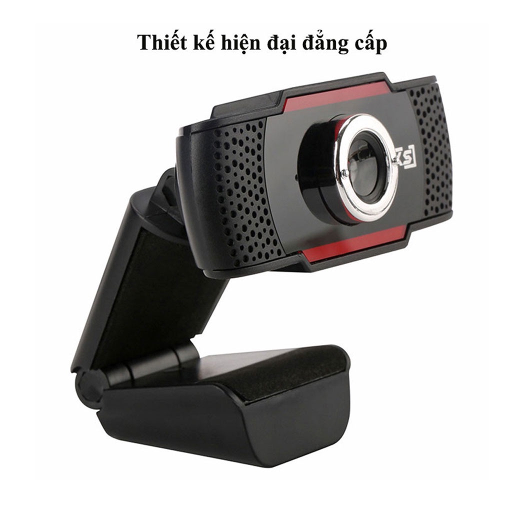 Webcam máy tính HXSJ S20 tích hợp Mic sử dụng cho pc laptop học online,trực tuyến truyền tải hình ảnh âm thanh trung t