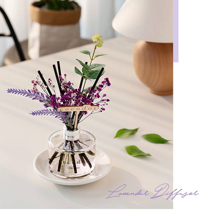 Tinh Dầu Tán Hương Kiểu Thiên Nhiên Cocod'or Lavender Diffuser 200ml Gomi Mall