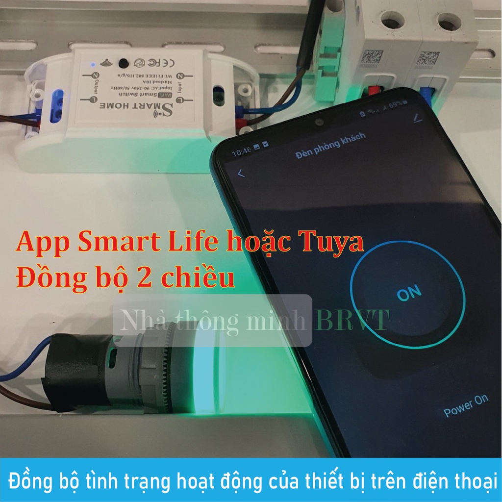 Công tắc wifi Smartlife - Điều khiển thiết bị điện từ xa cho nhà thông minh qua internet