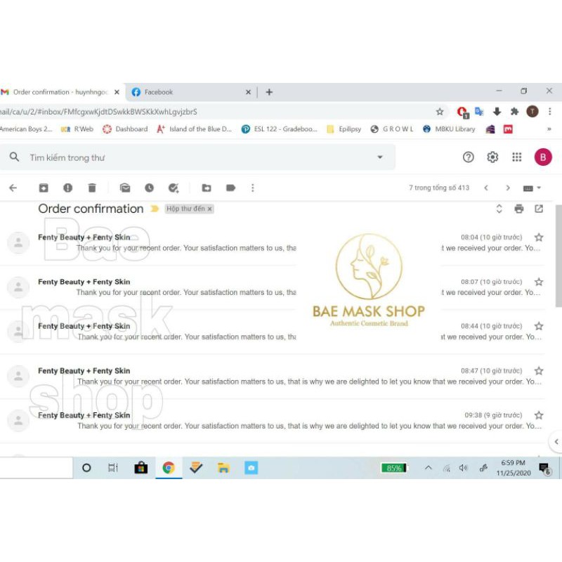 Kem Bill Us Son Li Fenty Beauty Fullsize Tại Tp Hồ Chi Minh