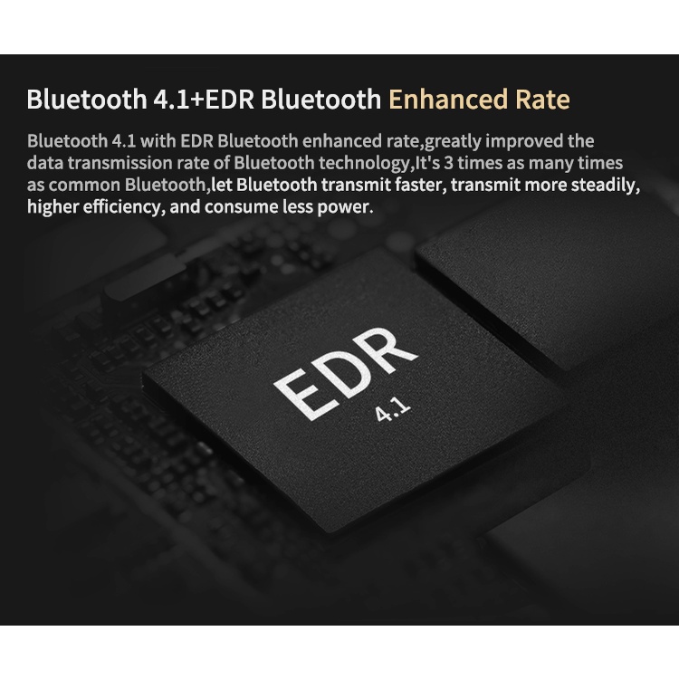 FAAEAL Waterproof Aptx Bluetooth Module Wireless Upgrade Cable 0.75mm  Replacement Earphones Wire For KZ Earphone