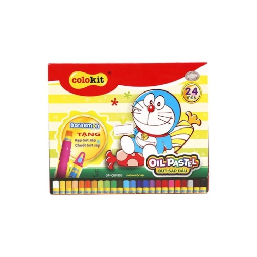 [Mã BMINCU50 giảm 50K đơn 250K] Bút sáp dầu oile pastel thiên long colokit 24 màu