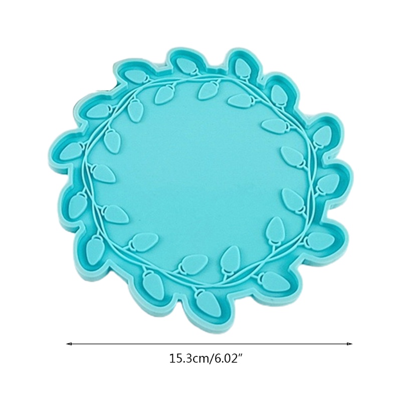 Sa Khuôn Silicone Làm Đế Lót Ly Bằng Epoxy Resin DIY