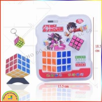 Rubik 3x3, 2x2, 3x3 3D, Đồ chơi rubic 3 tầng khối lập phương rubik giúp bé rèn luyện và phát triển trí não