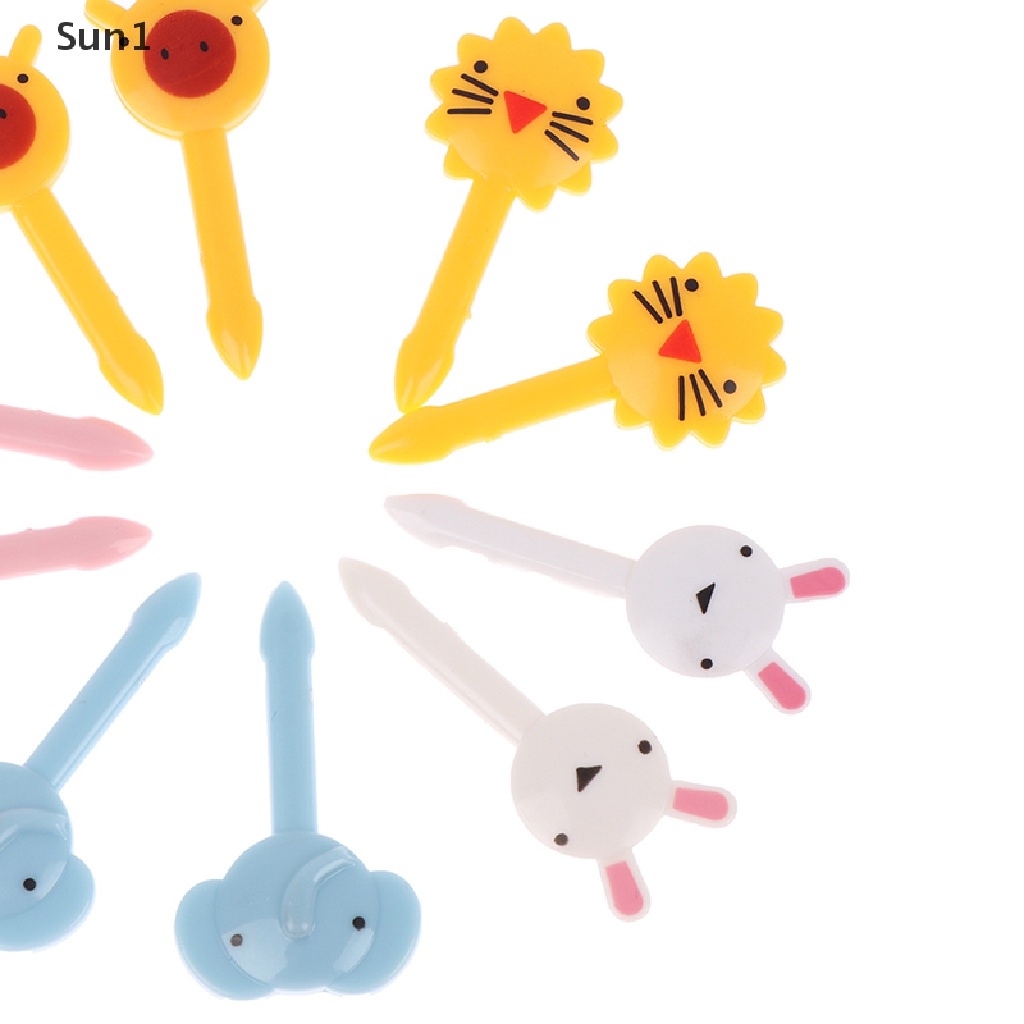 Set 1: 6 / 10 Que Ăn Tráng Miệng Hình Hoạt Hình Đáng Yêu