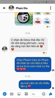 Detox X2 ( thải độc tố da )
