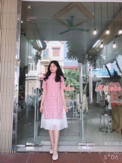 áo dài cách tân( ảnh thật shop chụp)