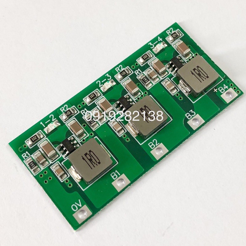 Mạch cân bằng chủ động pin LifePO4 4S 1.2A - 4S 1.2A active balancer