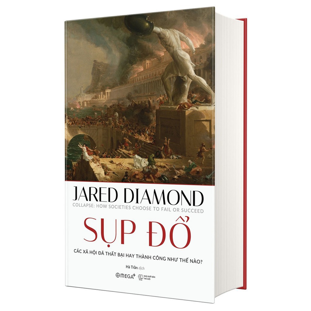 Sách - Combo 4 cuốn - Jared Diamond (Lịch sử nhân loại)