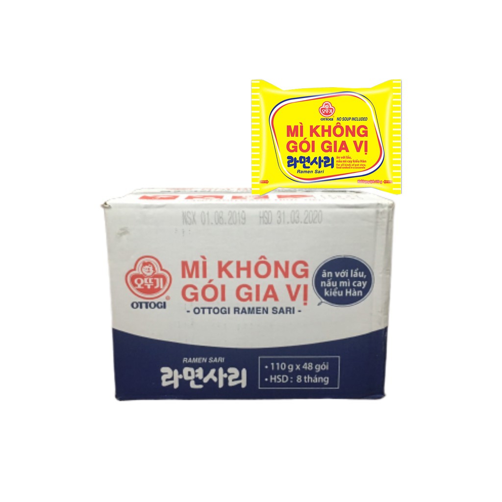 MÌ KHÔNG GIA VỊ HÀN QUỐC OTTOGI