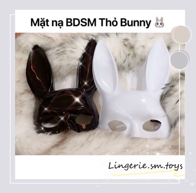 Mặt nạ thỏ Bunny| Hoá trang Sexy | Hoá trang Halloween 🎃