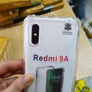Ốp lưng Redmi 9A dẻo trong chống sốc sịn