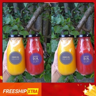 Chai thủy tinh đựng sữa 200ml