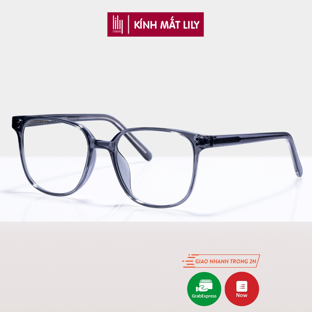 Gọng kính vuông nam nữ LILYEYEWEAR mắt kính vuông to gọng cứng cáp chắc chắn 1922