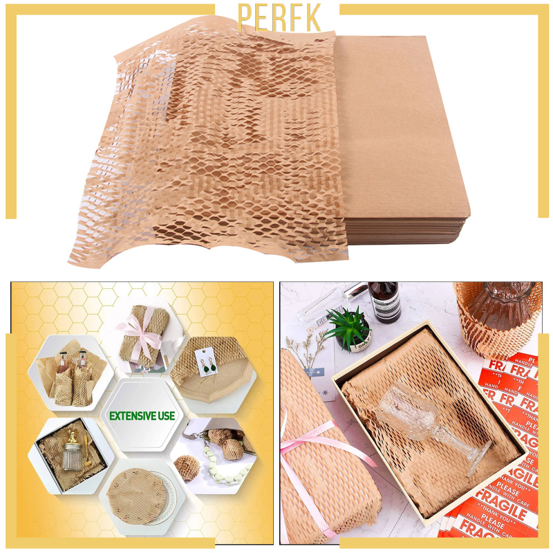 [Perfk] Set 100 Giấy Gói Quà Hình Tổ Ong