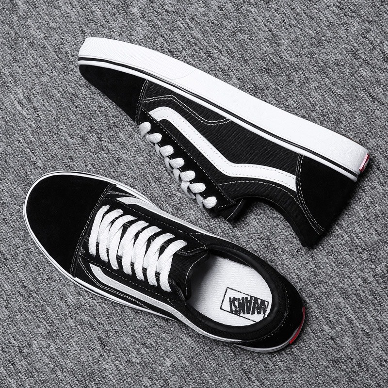 Giày Sneaker Vans Old Skool Đen Full Size Nam Nữ