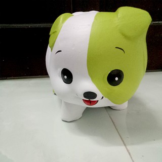 1Heo đất lợn đất tiết kiệm - size lỡ dài 22cm - quà tặng sinh nhật